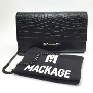 MACKAGE Avah Leather Clutch